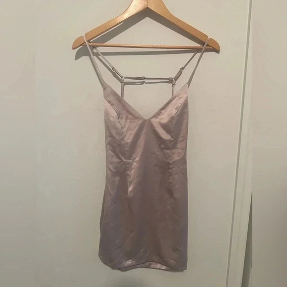 Superdown Nicole Mini Dress in Nude Sz XS - Picture 5 of 8